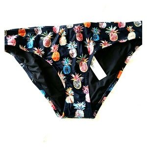 J Crew pineapple bikini bottoms